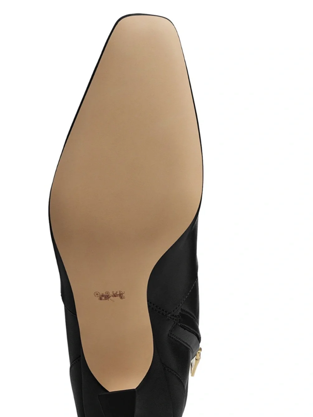Coach Women's Sculpted C Kitten Heel Booties